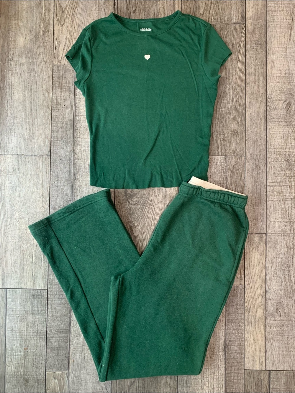 Wild fable Forest Green set Pants/shirt